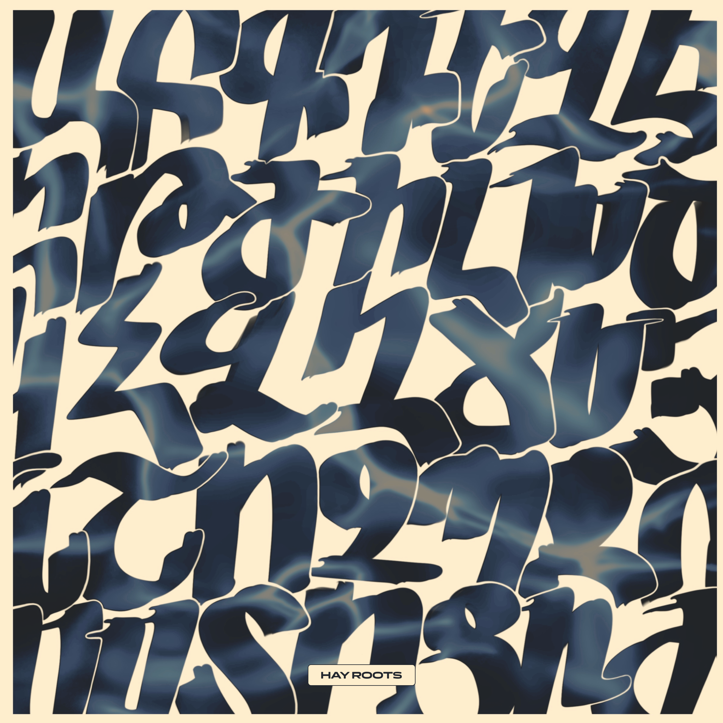 The Armenian Alphabet Silk Scarf