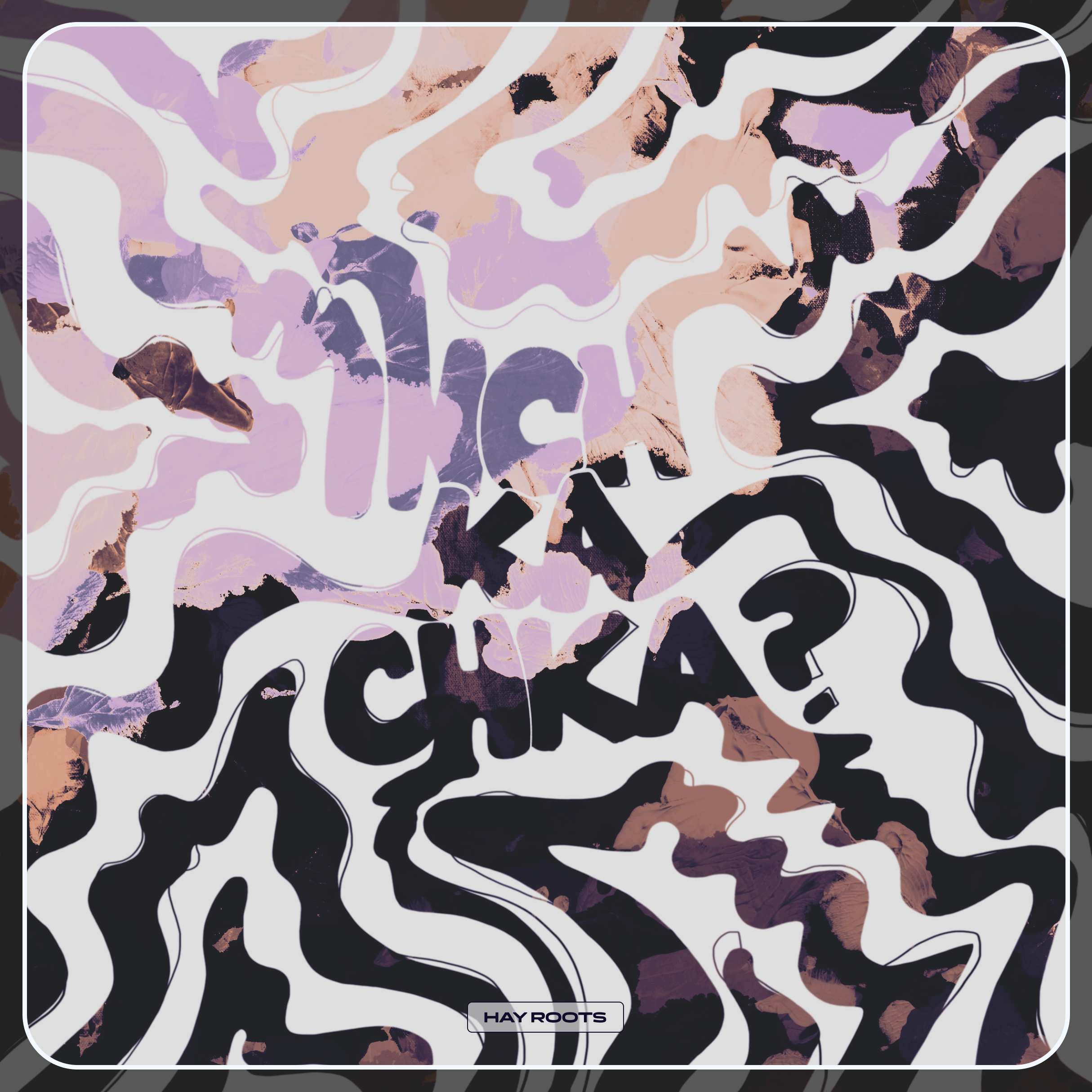 Inch Ka Chka? Silk Scarf (Violet)