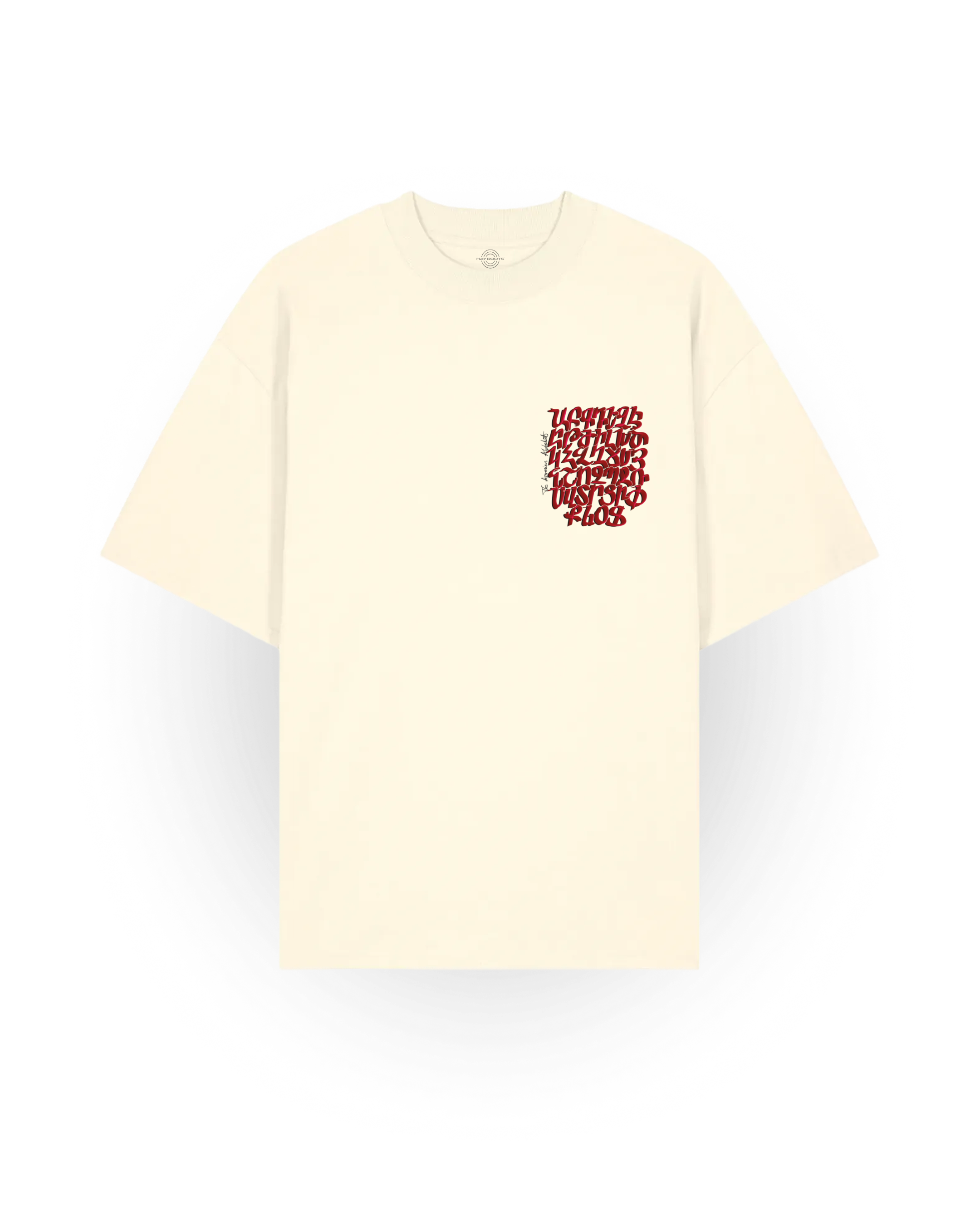 The Armenian Alphabet Oversized T-Shirt