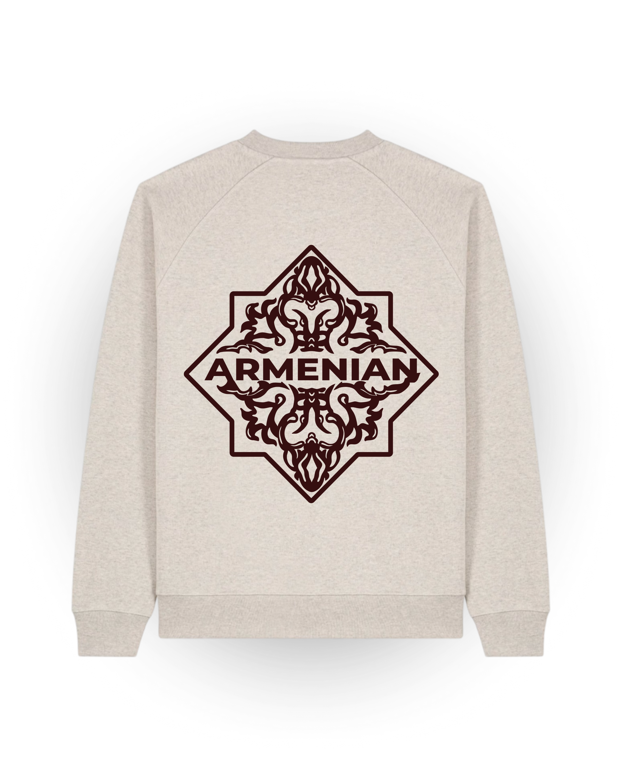 Armenian Oversized Sweatshirt Cream