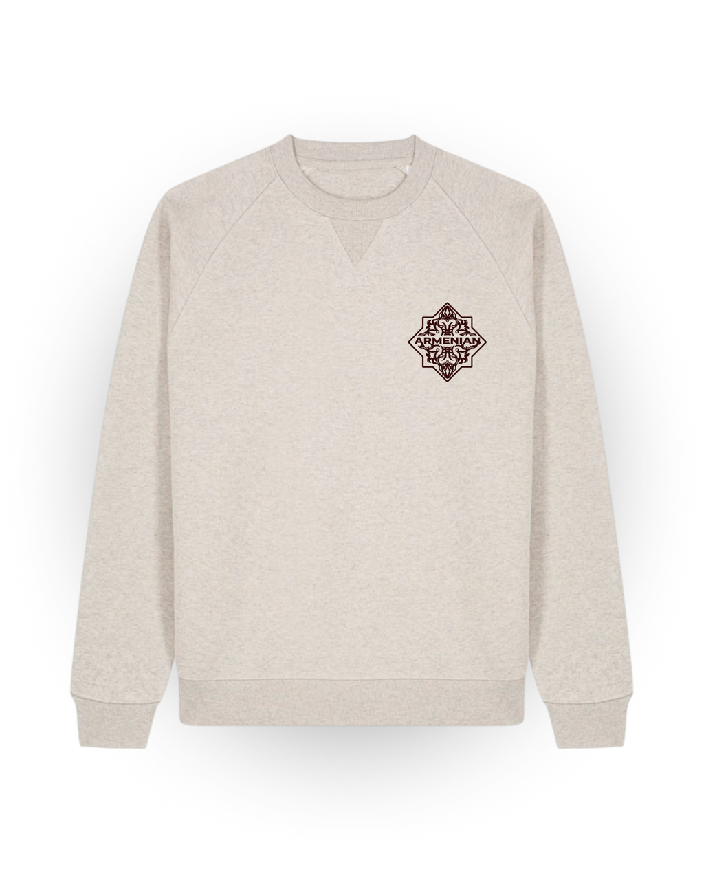 Armenian Oversized Sweatshirt Cream