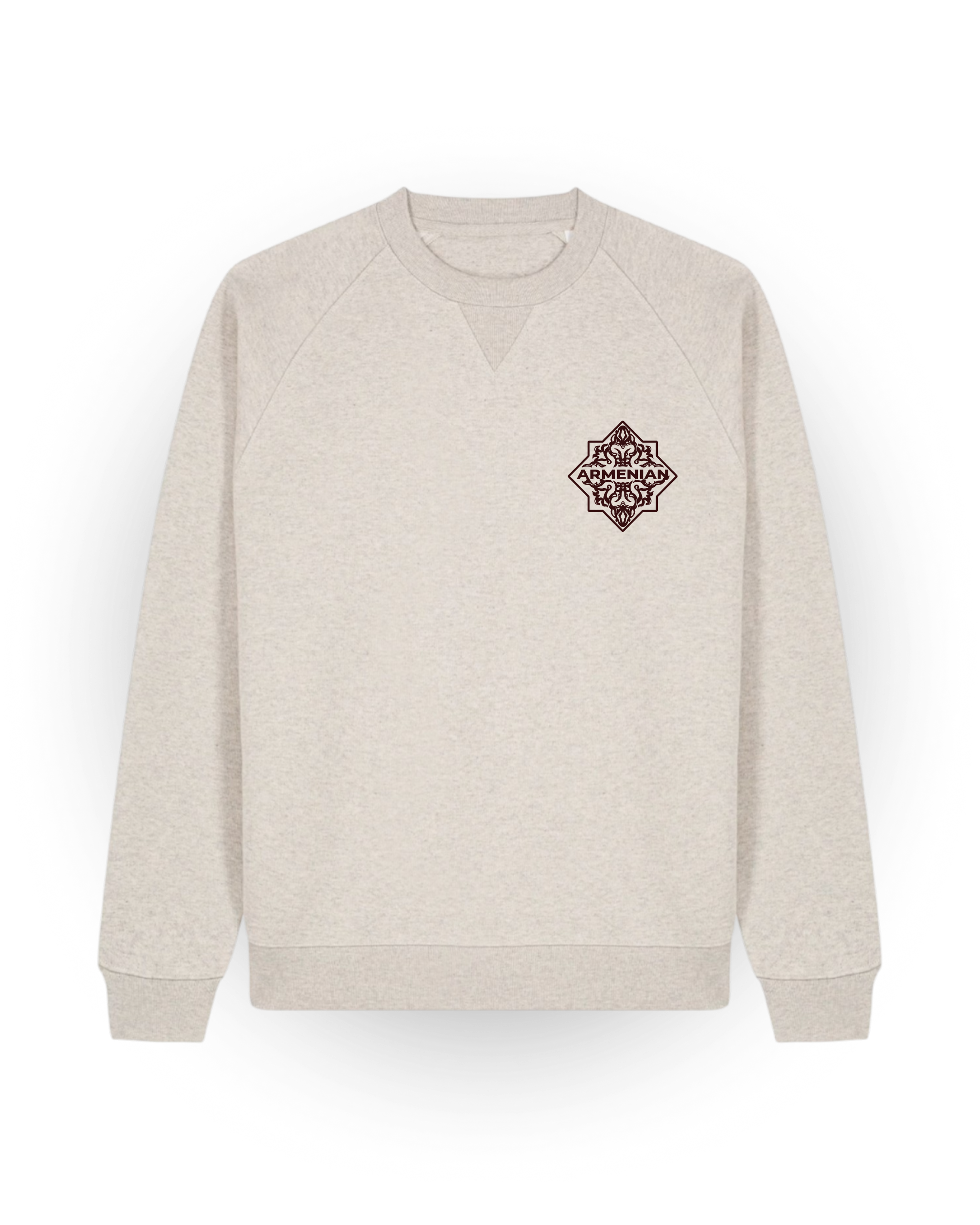 Armenian Oversized Sweatshirt Cream