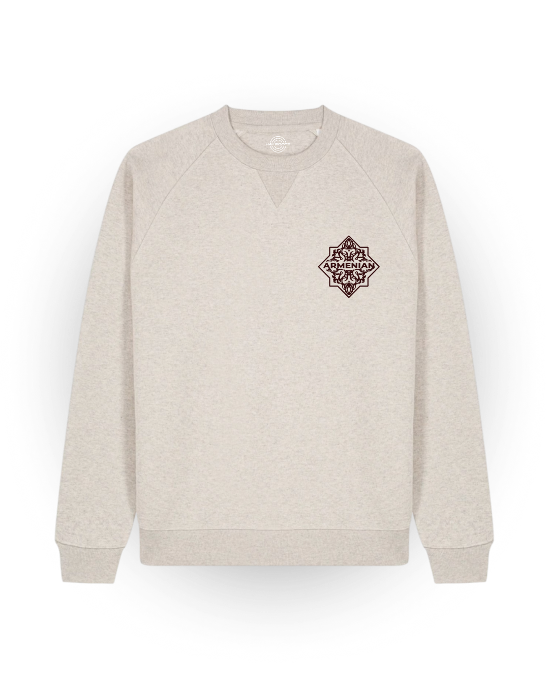 Armenian Oversized Sweatshirt Cream