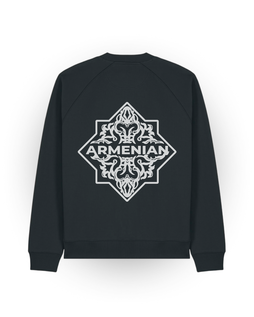 Armenian Oversized Sweatshirt Black