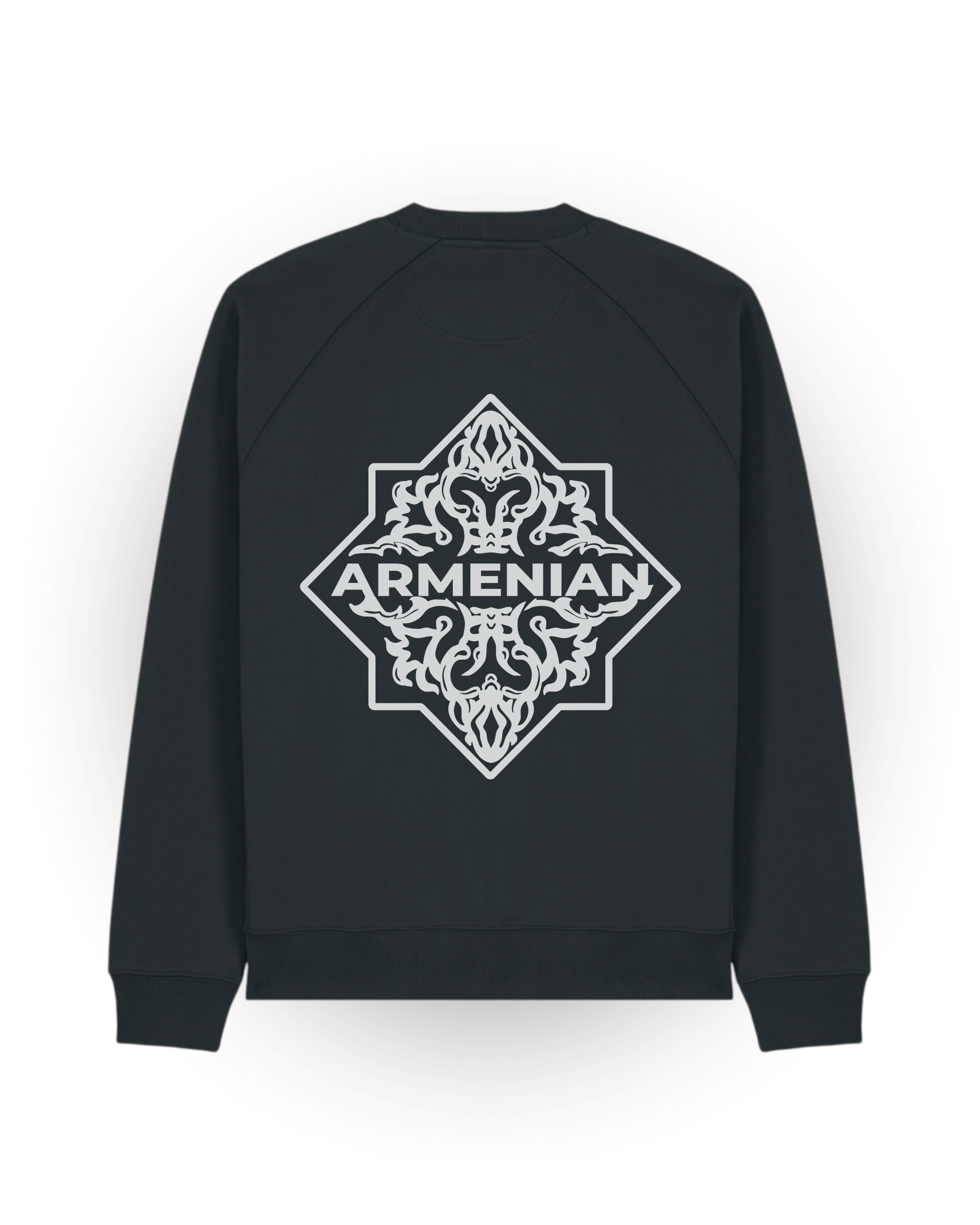 Armenian Oversized Sweatshirt Black