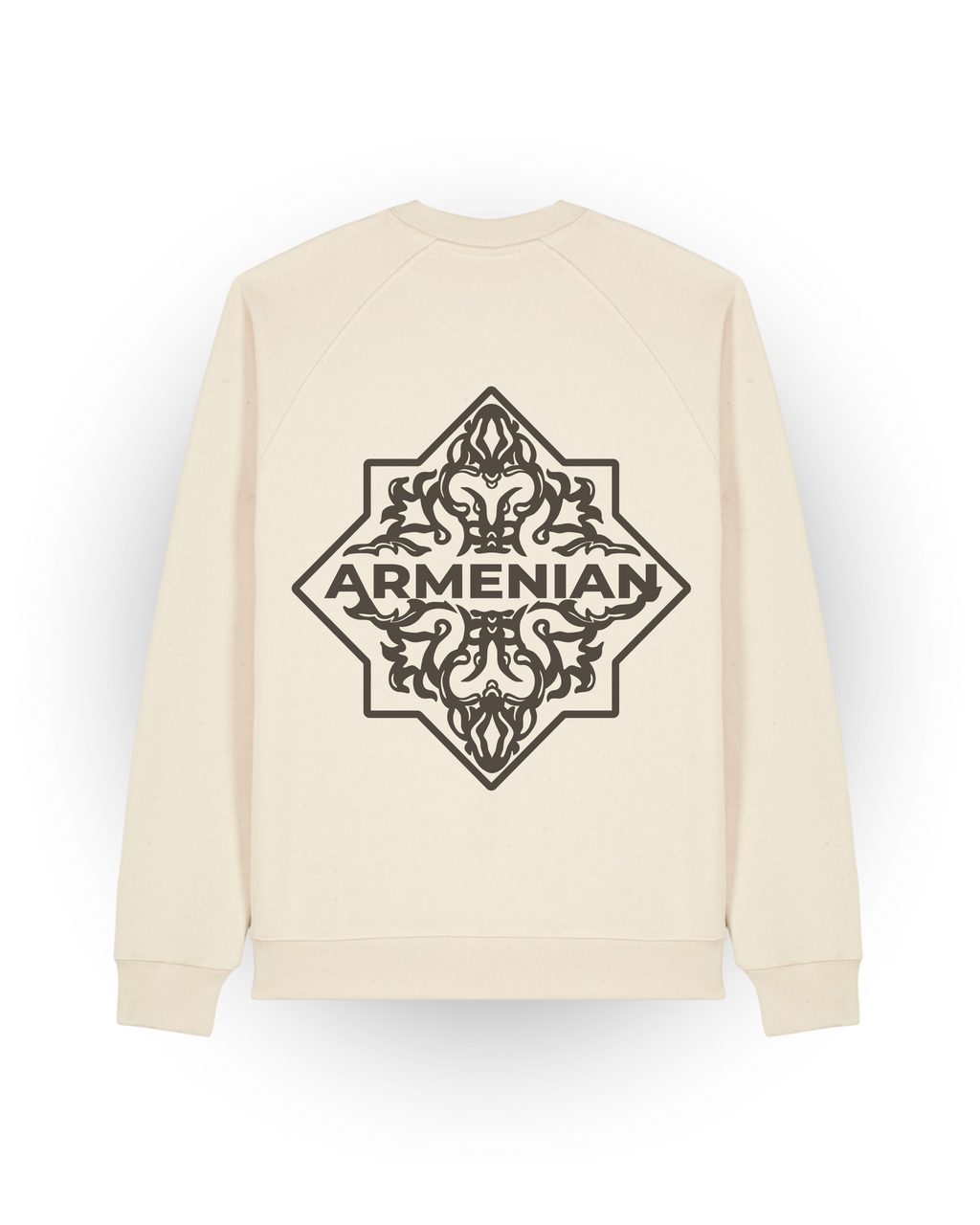 Armenian Oversized Sweatshirt Beige