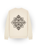 Armenian Oversized Sweatshirt Beige