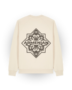 Armenian Oversized Sweatshirt Beige