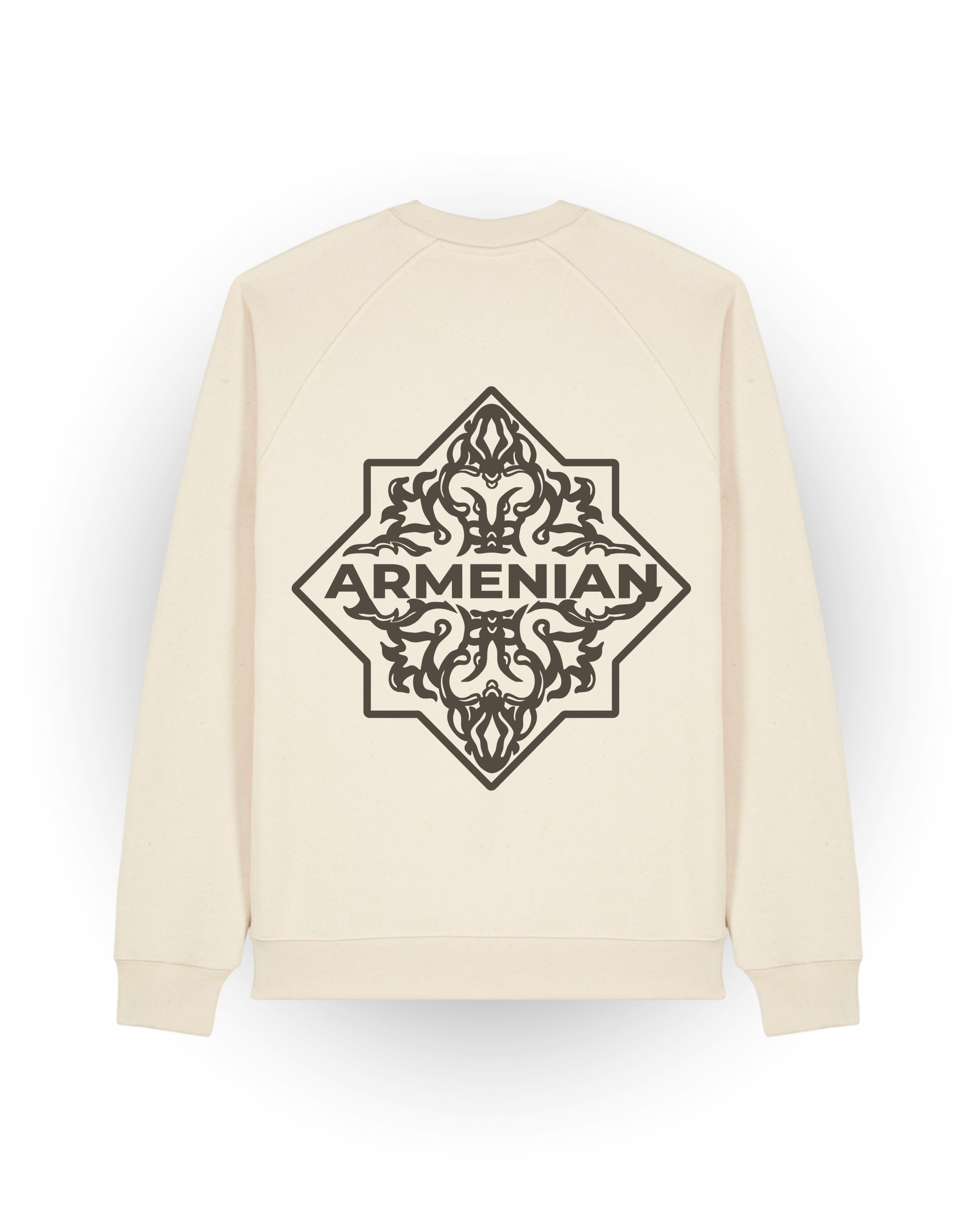 Armenian Oversized Sweatshirt Beige
