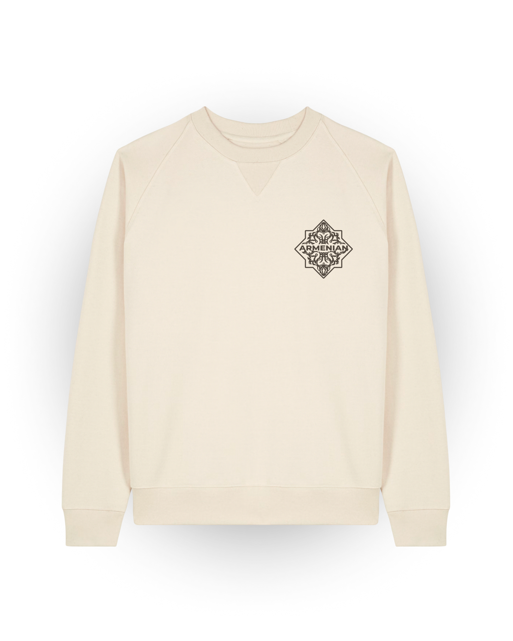 Armenian Oversized Sweatshirt Beige