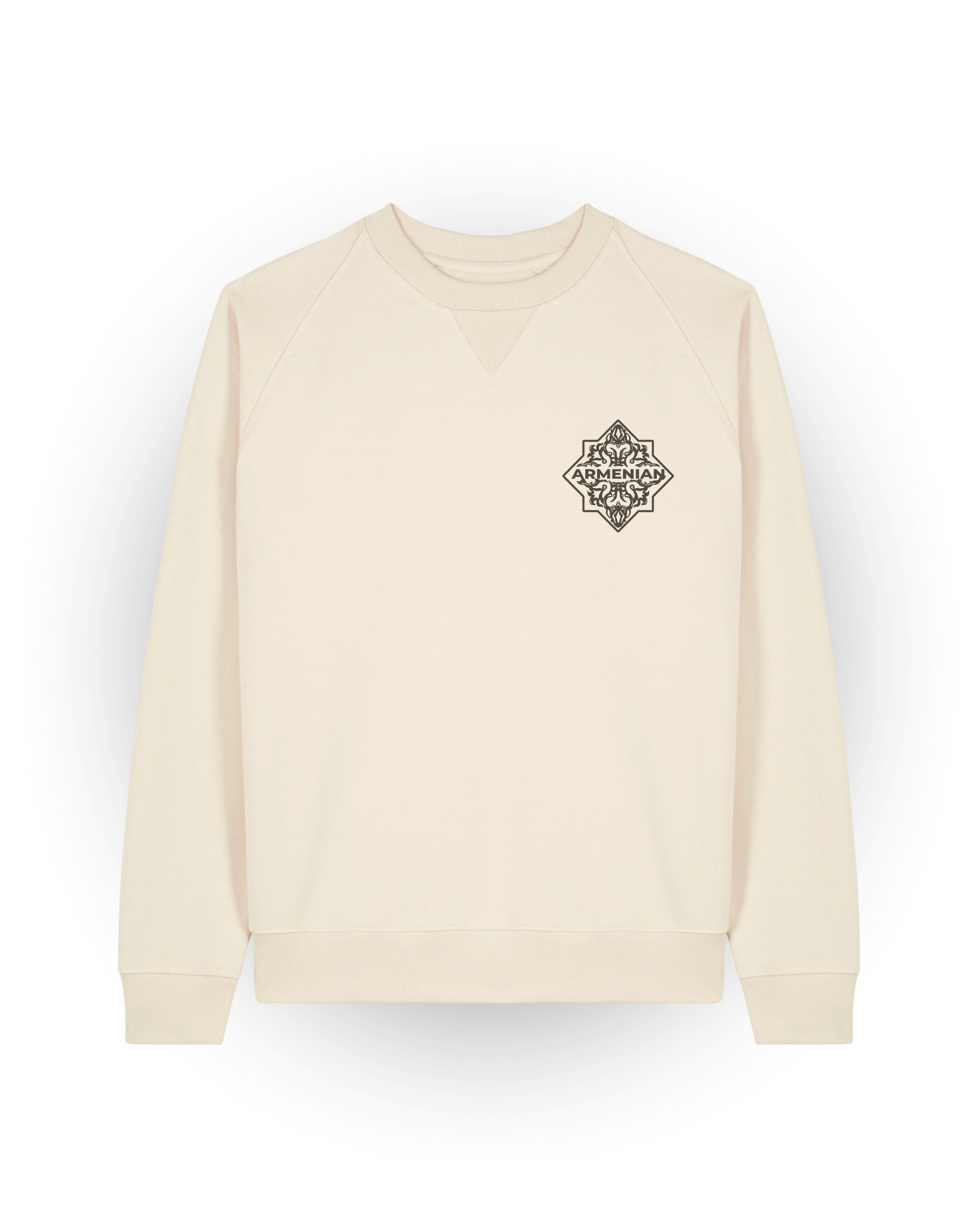 Armenian Oversized Sweatshirt Beige