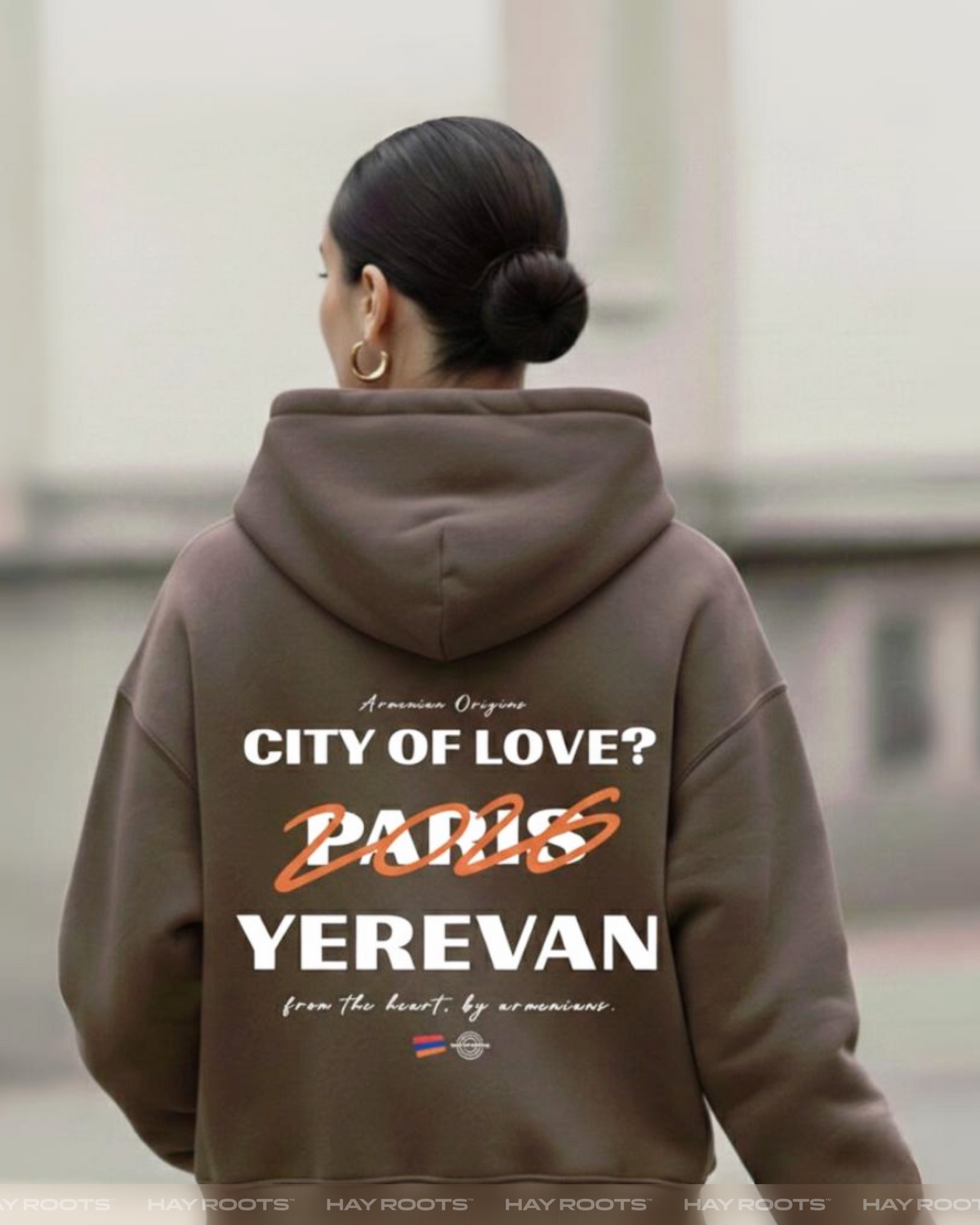 City of Love? Yerevan Oversized Hoodie