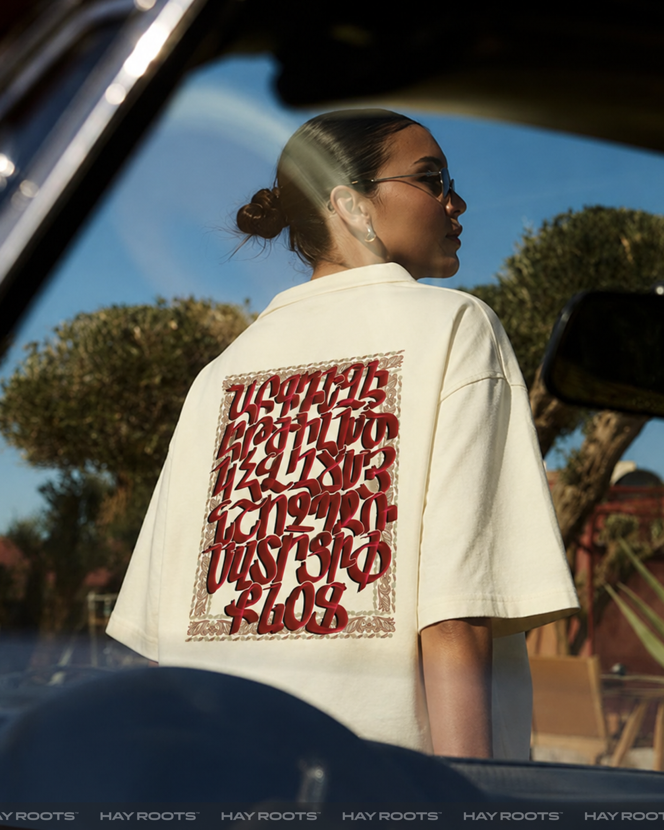 The Armenian Alphabet Oversized T-Shirt