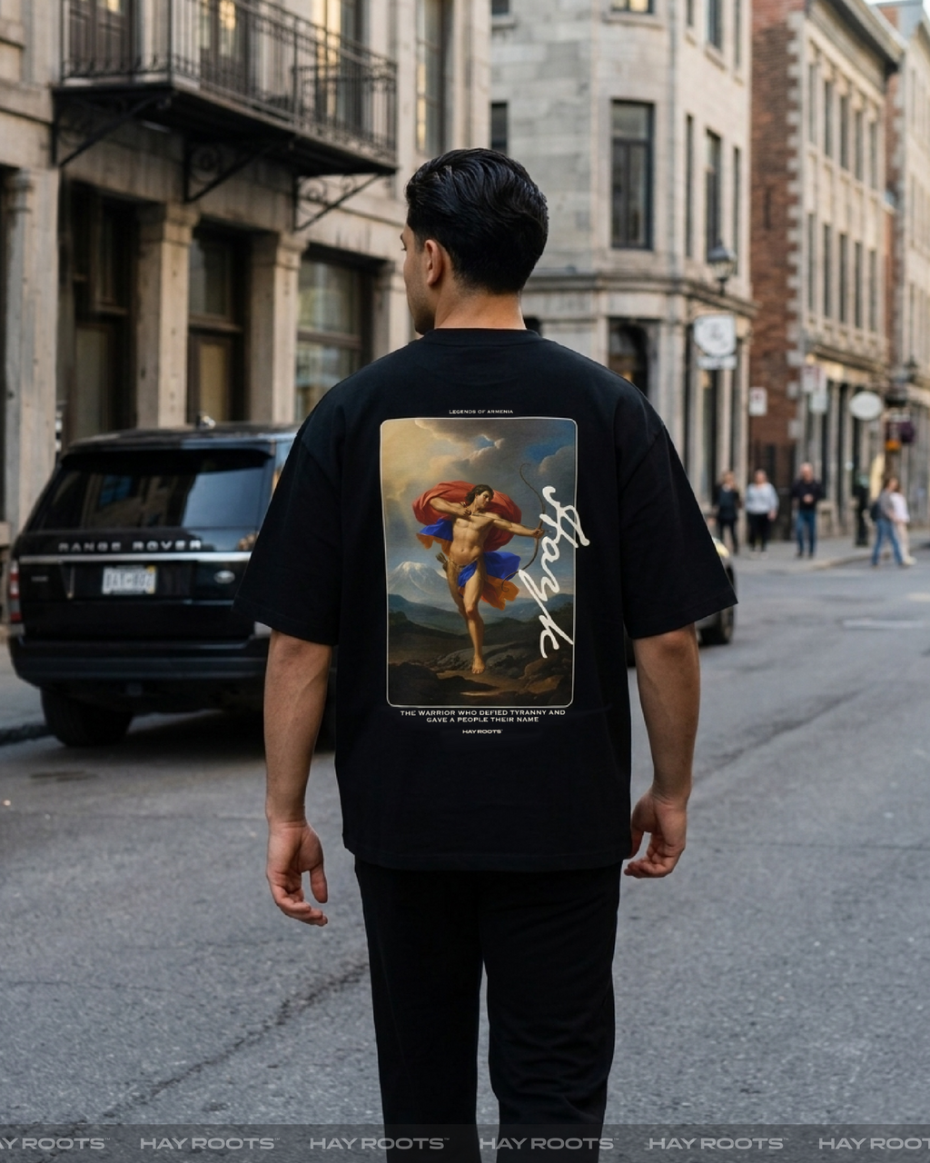 Hayk — Legends of Armenia Oversized T-Shirt