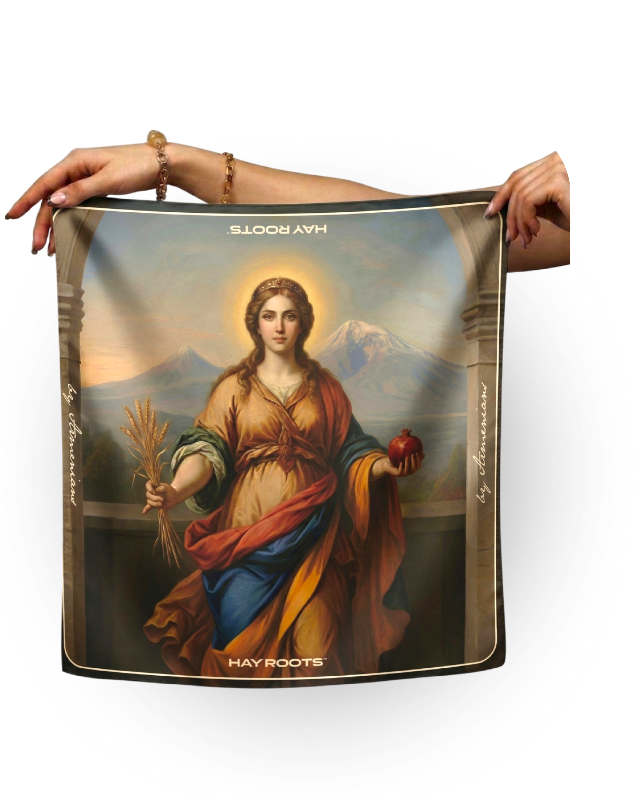 Anahit — Legends of Armenia Silk Scarf