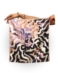 Inch Ka Chka? Silk Scarf (Violet)