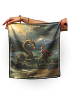 Vishap — Legends of Armenia Silk Scarf