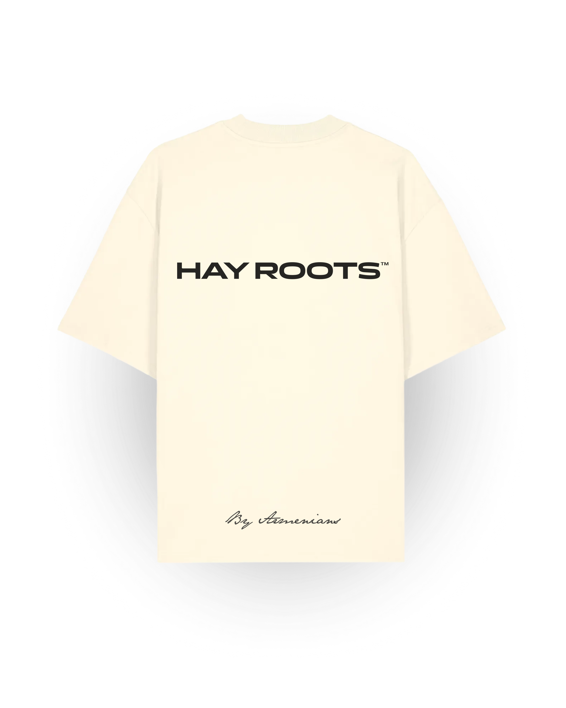 Hay Roots Black Oversized T-Shirt
