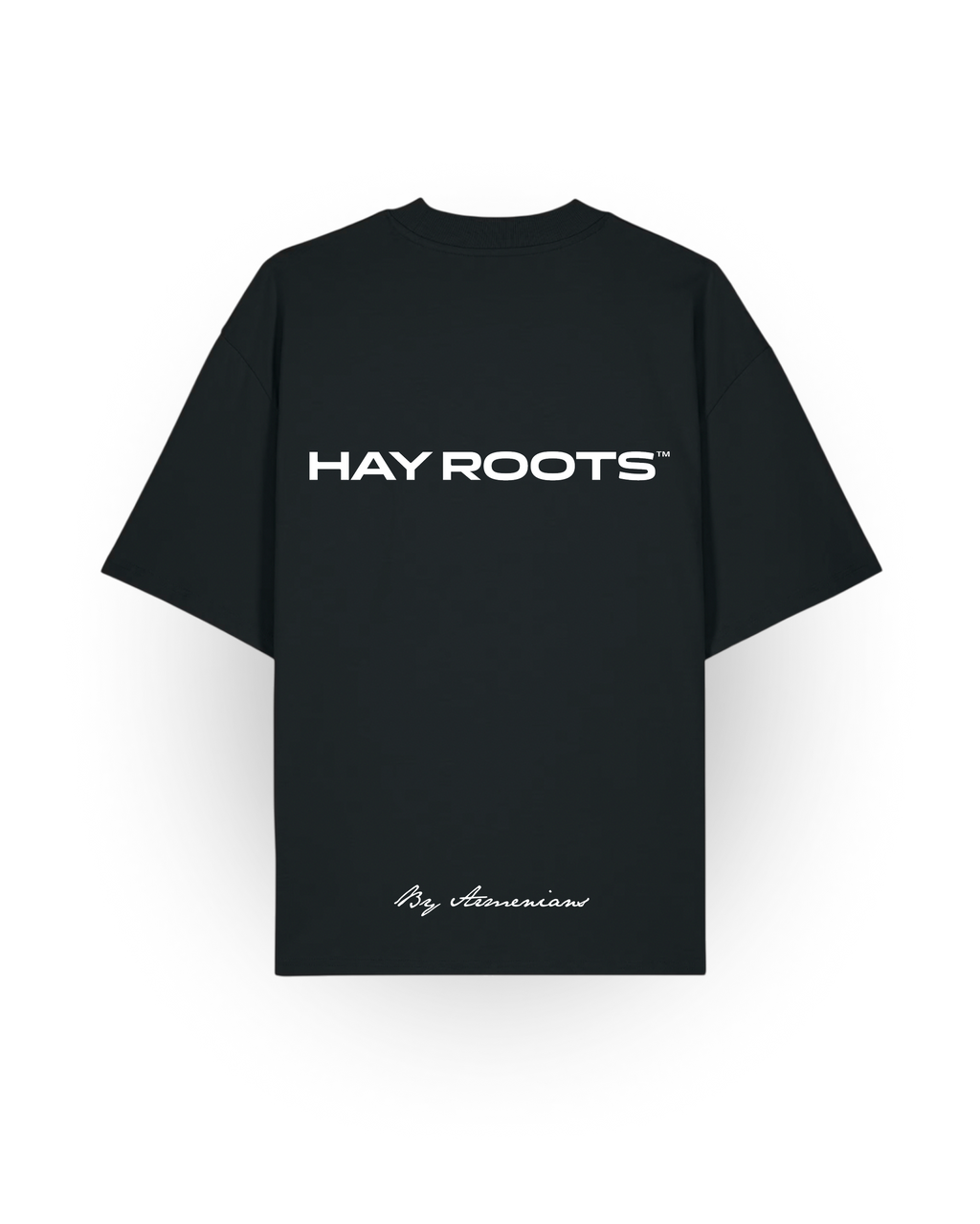 Hay Roots Black Oversized T-Shirt