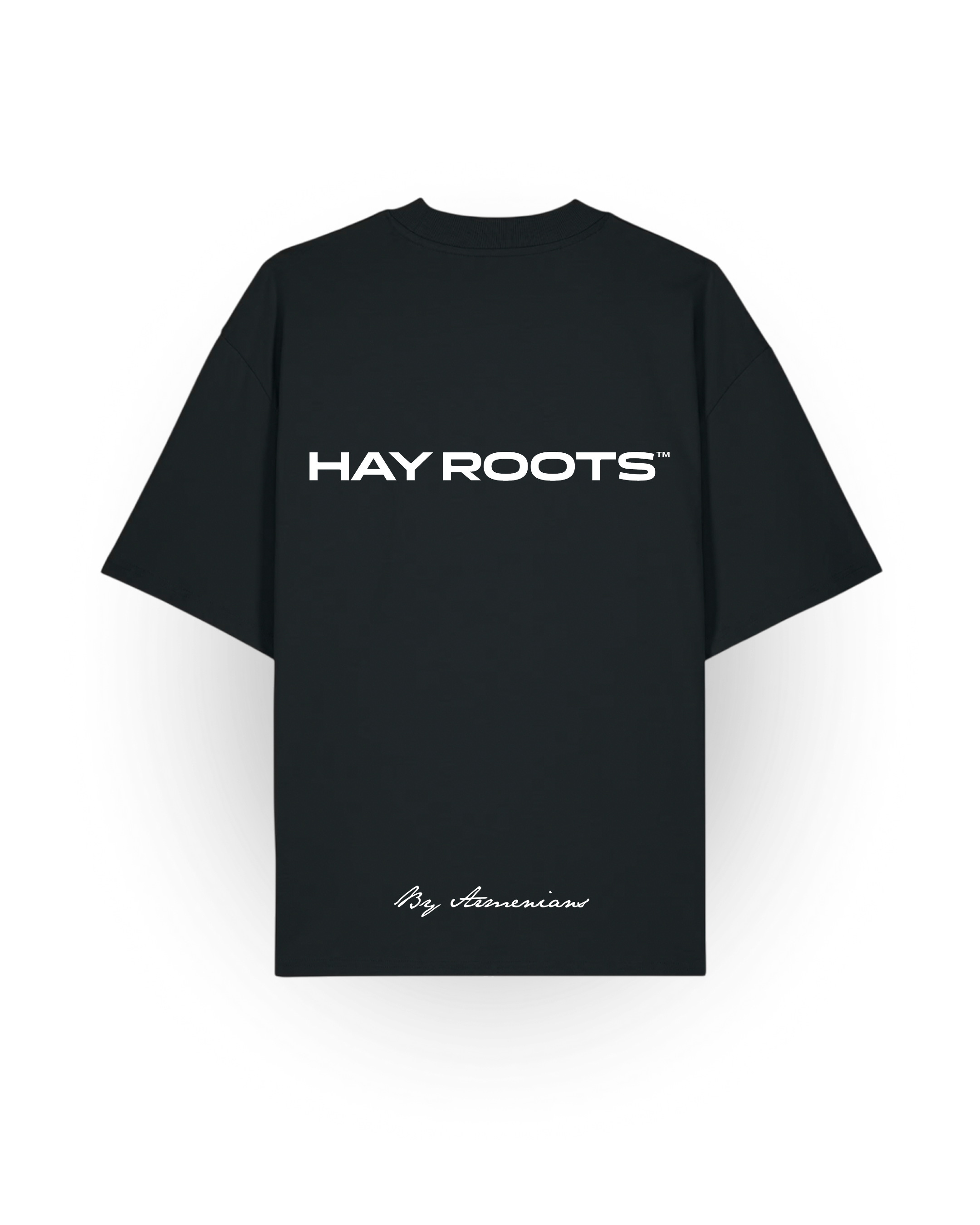 Hay Roots Black Oversized T-Shirt