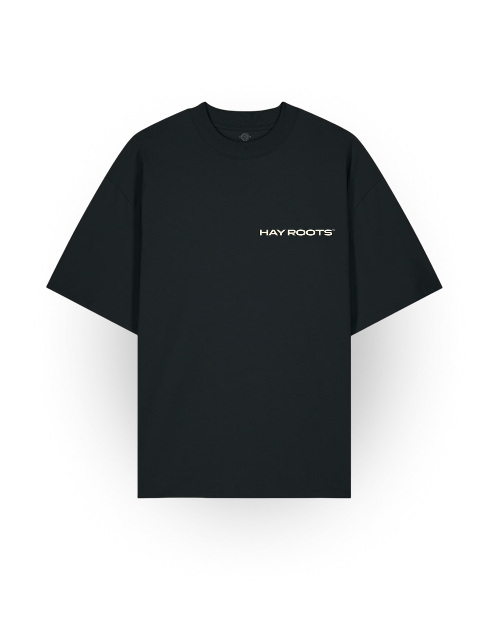 Hay Roots Black Oversized T-Shirt