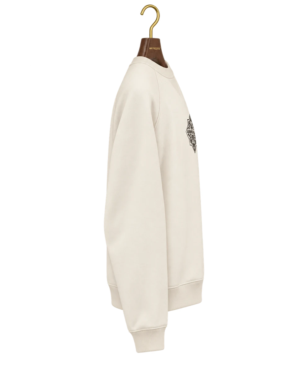 Armenian Sweatshirt · Natural raw — side